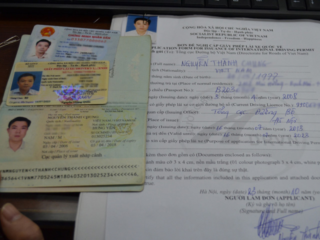 I have changed my foreign driving license to a Vietnamese driving license but it has expired, can I get my driving license re-issued?